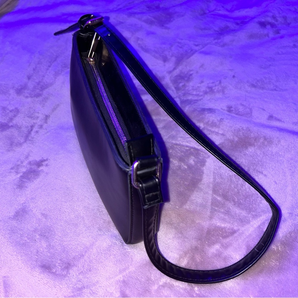 Mini black shoulder bag
